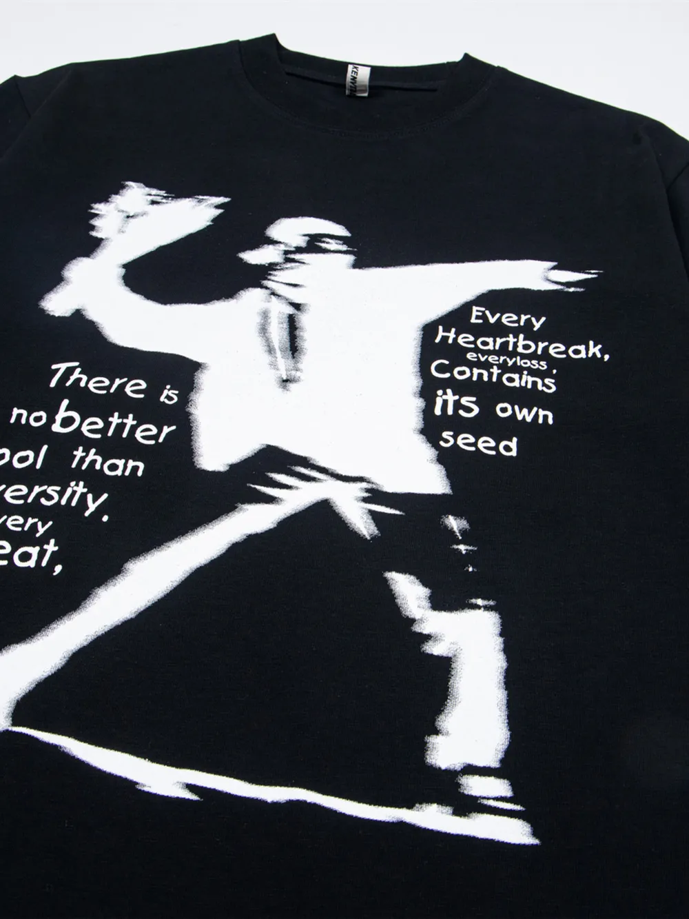 Men's Graphic Mock Neck Short Sleeve T-Shirt, image 13