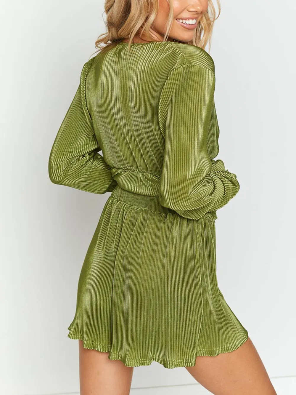 Long Sleeve Top and Shorts Set, image 4