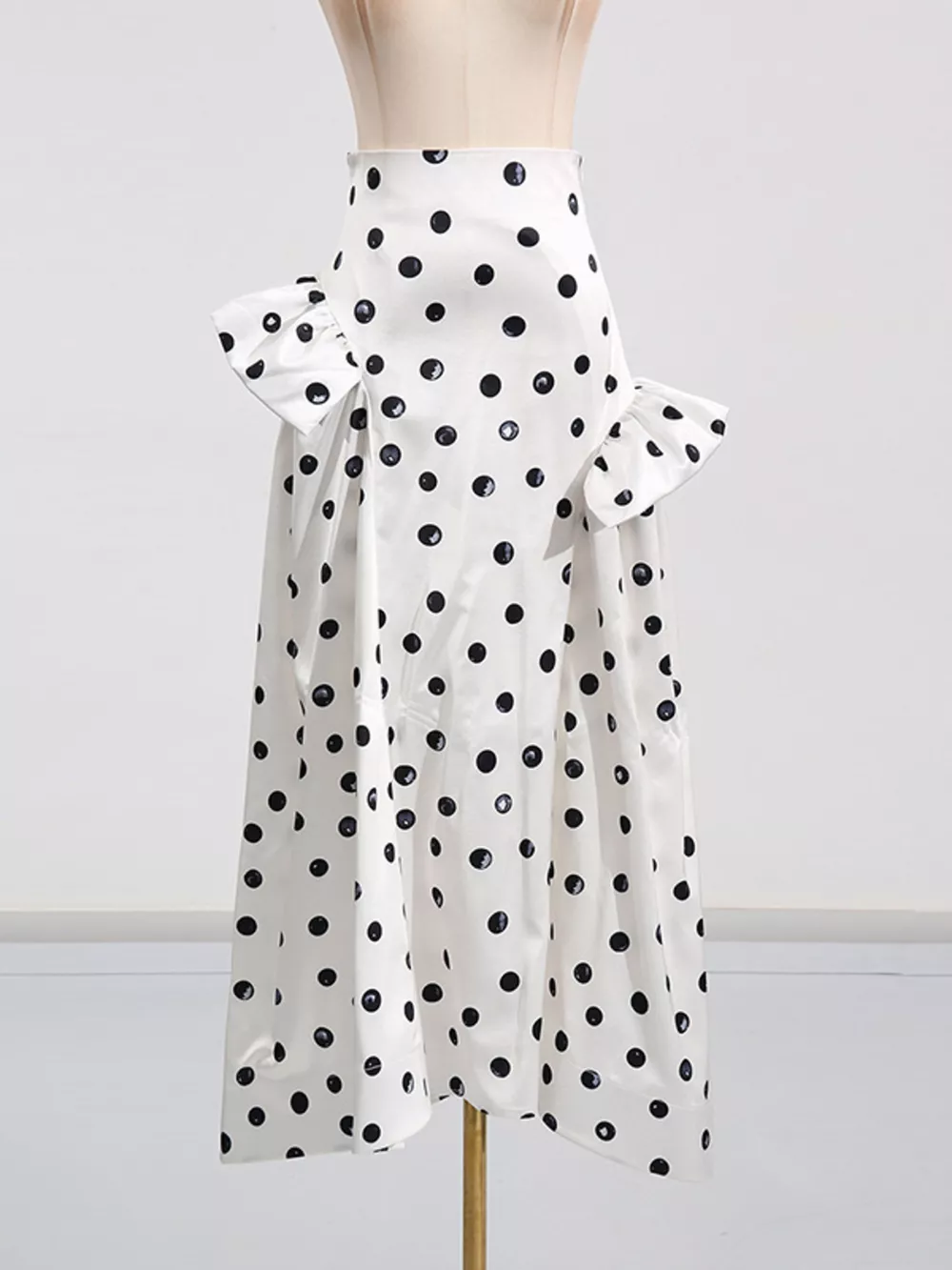 Polka Dot Ruffle Skirt, image 5