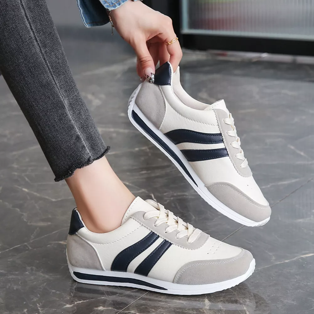Round Toe Lace Up Sneakers, image 5