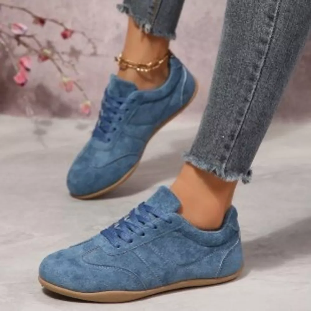 Round Toe Lace Up Sneakers, image 6