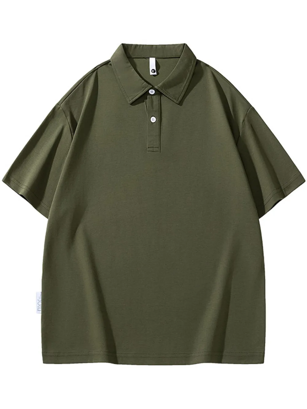 Men's Plus Size Button Detail Short Sleeve Polo, image 11