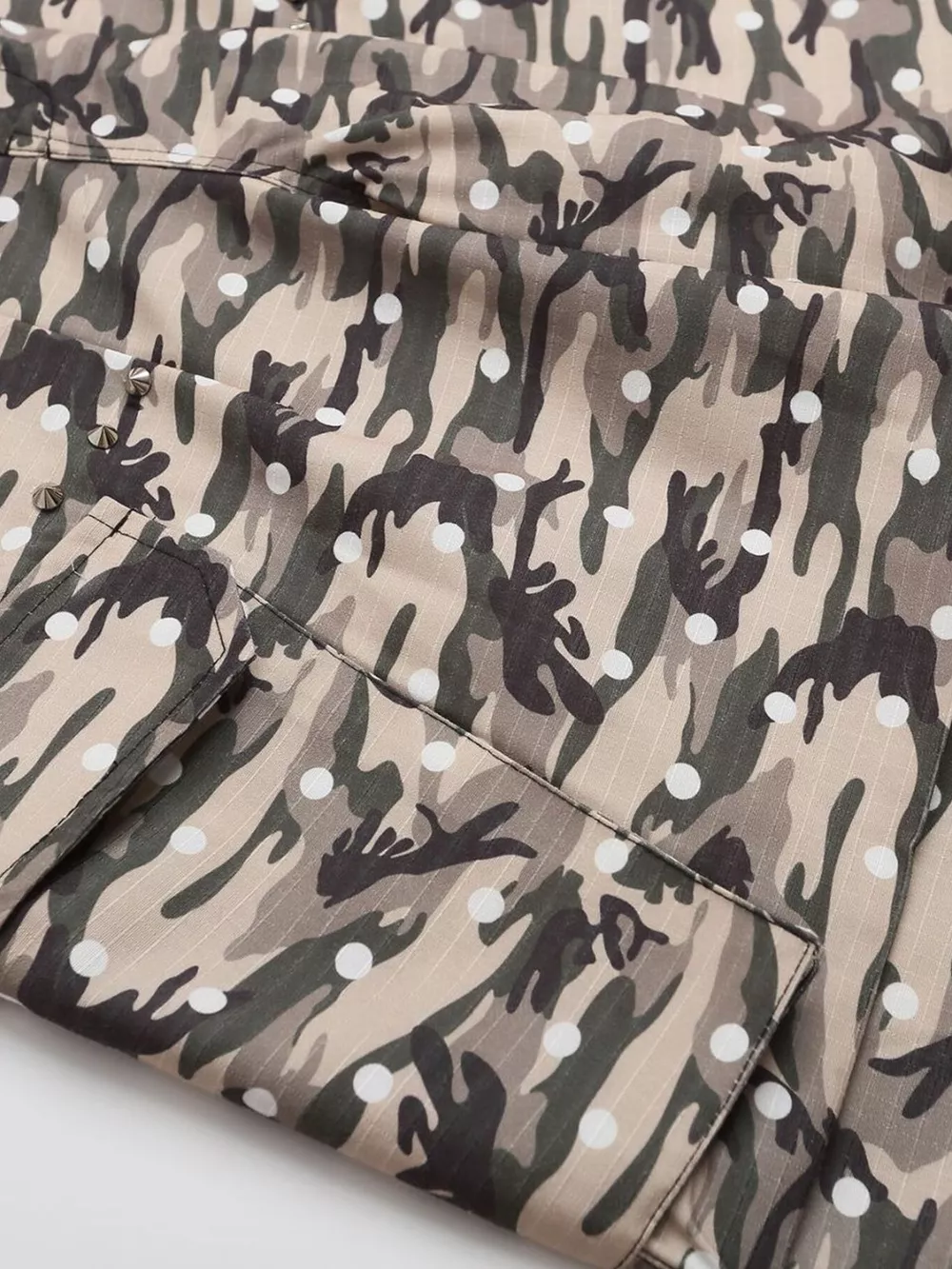Men's Camouflage Cargo Capris, image 4