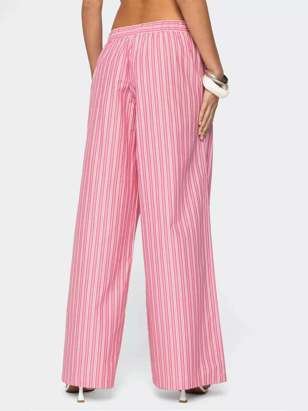 Striped Wide Leg Pants, image 3
