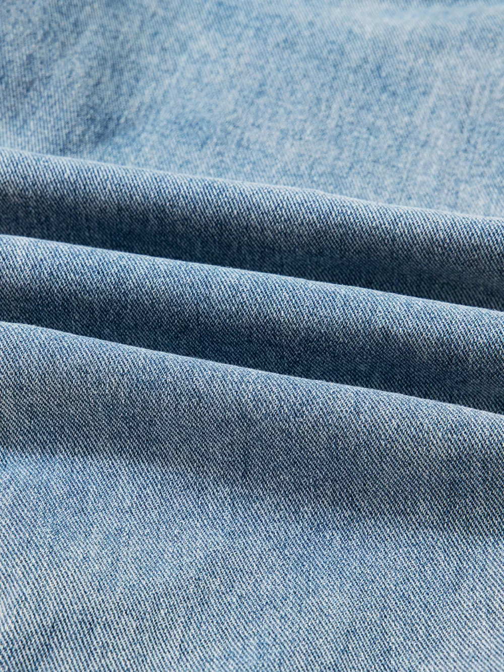 Patched Pockets Side Tie Denim Jacket, image 9
