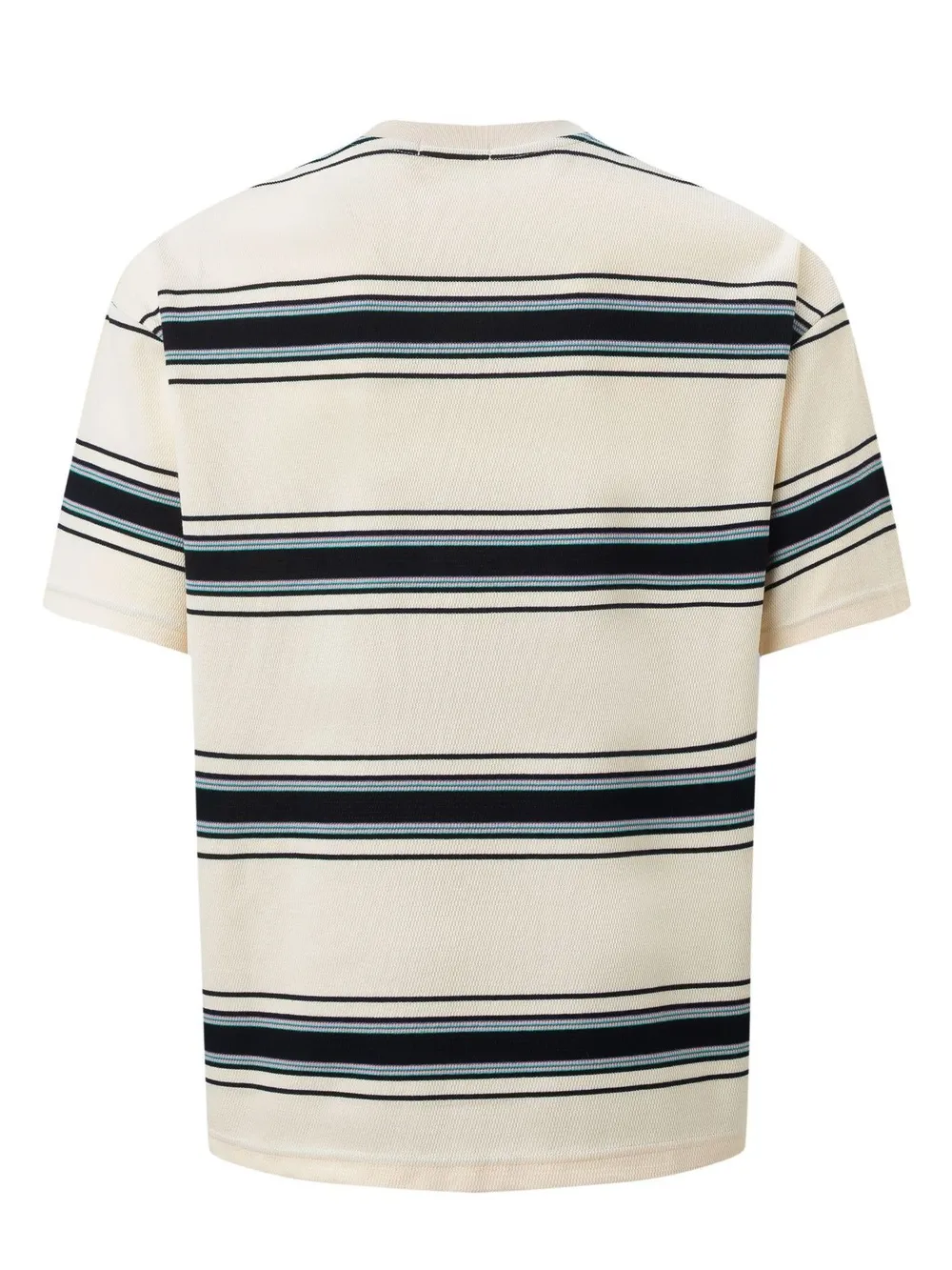 Men's Classic Striped Short Sleeve Crew Neck T-Shirt, image 2