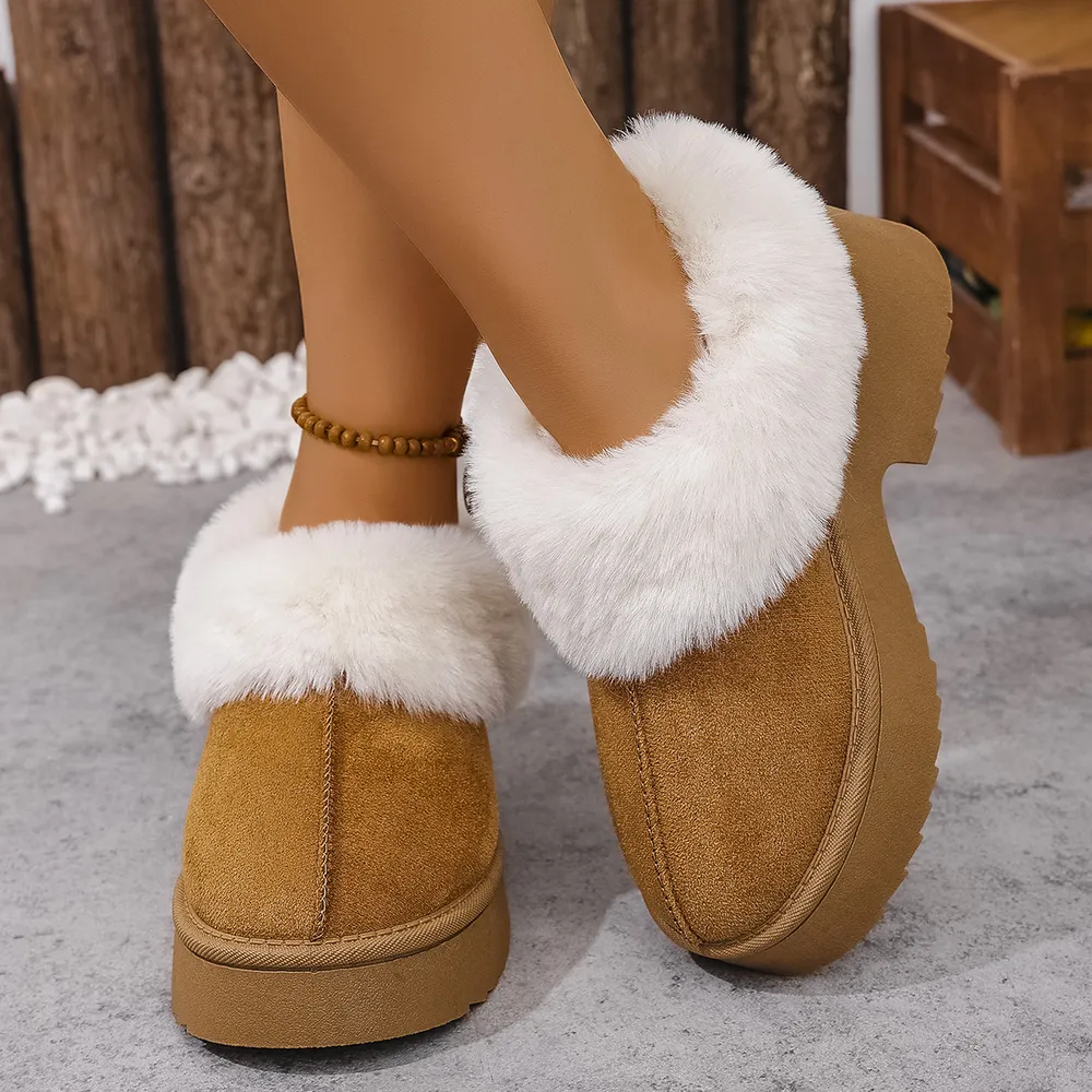 Cozy Fur-Lined Winter Platform Boots, image 7