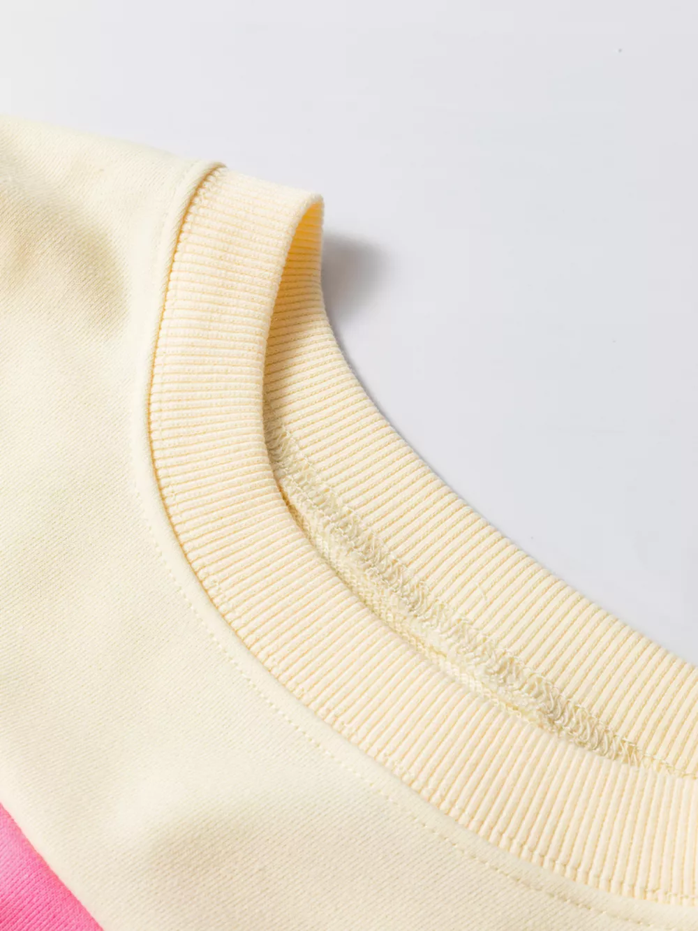 Colorblock Patchwork Crewneck Drop Shoulder Sweatshirt, image 6