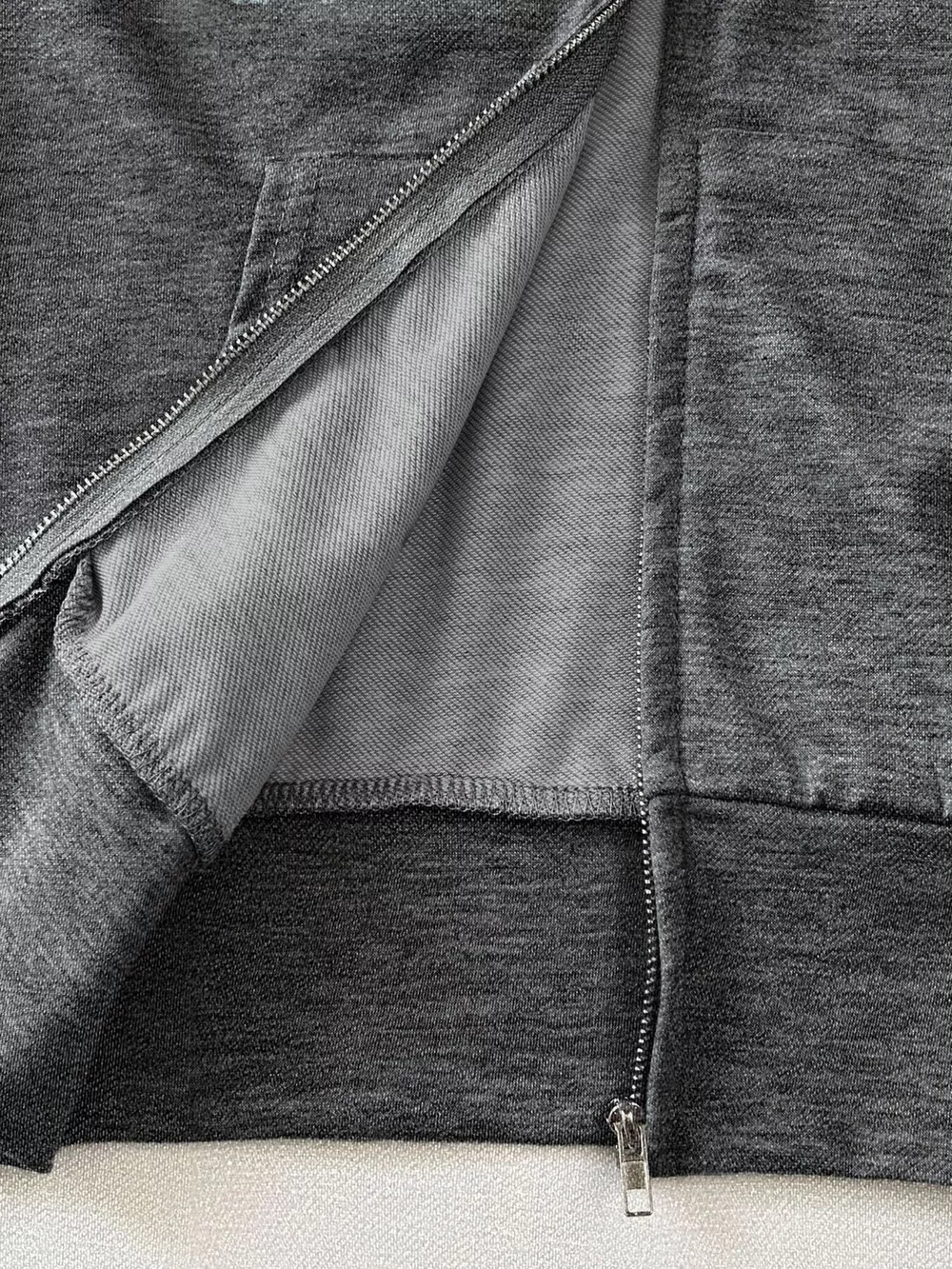 Slim-Fit Zip-Up Hoodie, image 3