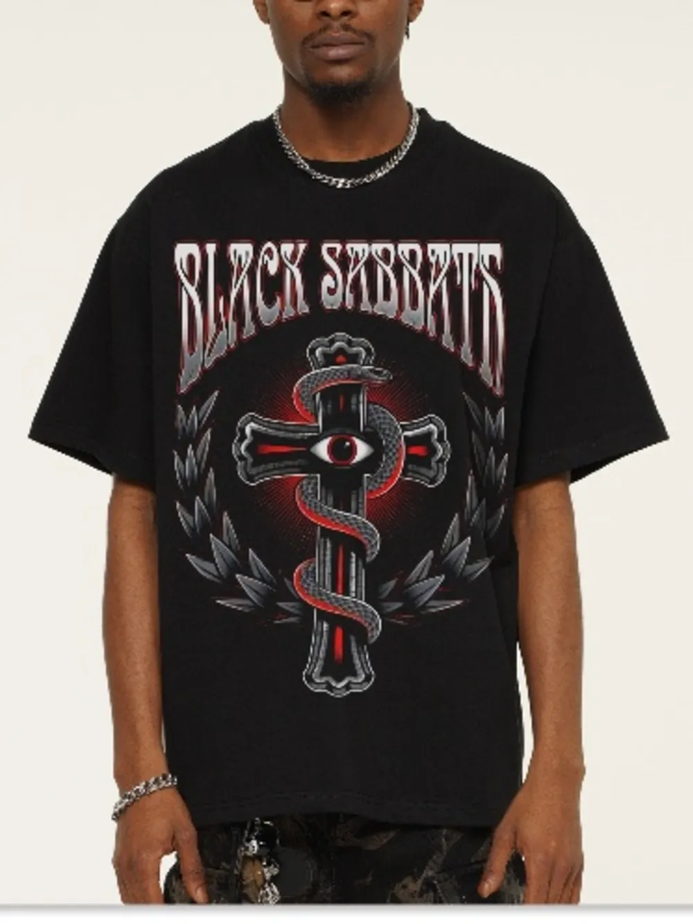 Men's Graphic Round Neck Short Sleeve T-Shirt