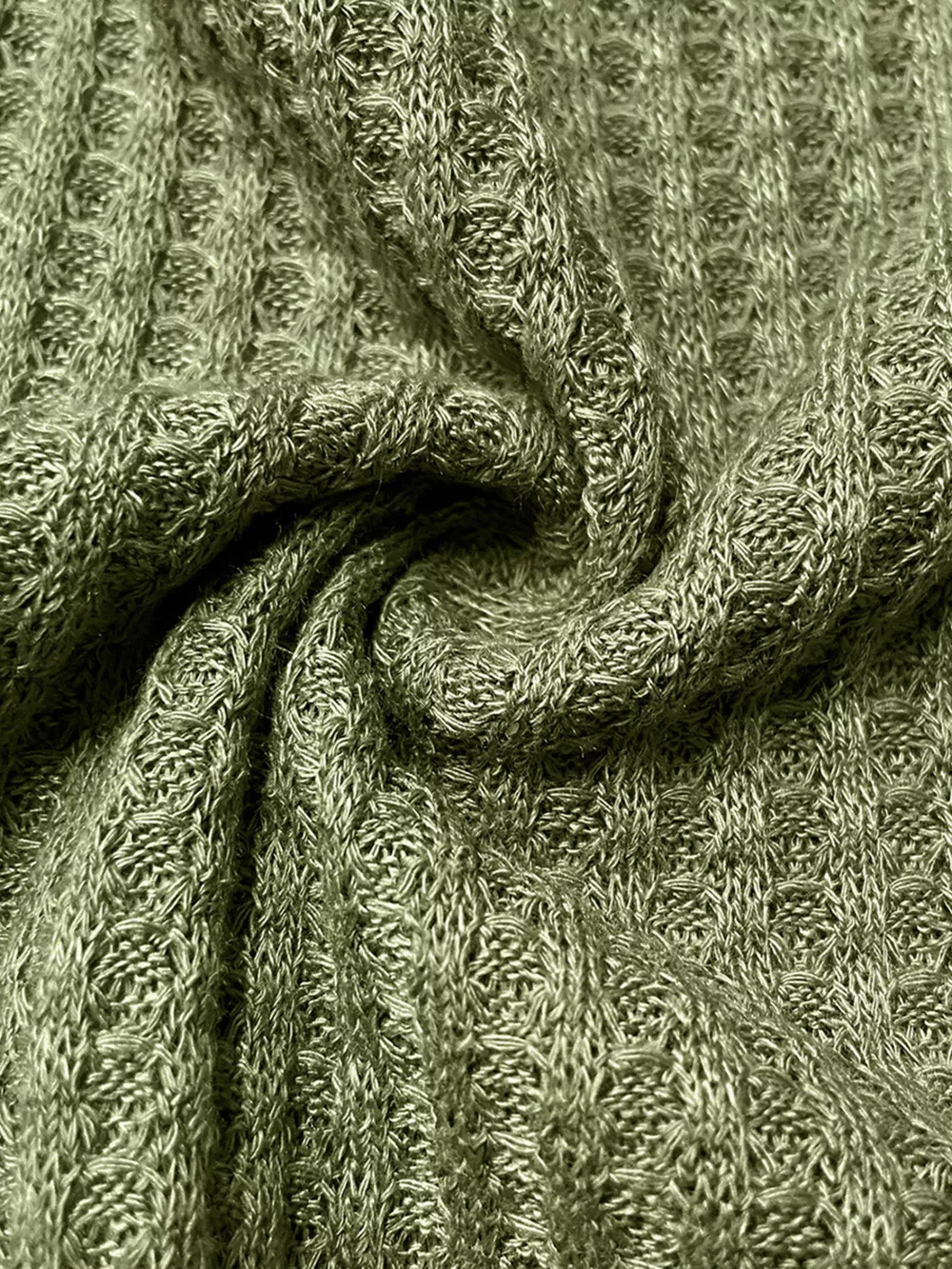 Button Detail Knitted Casual Top, image 10