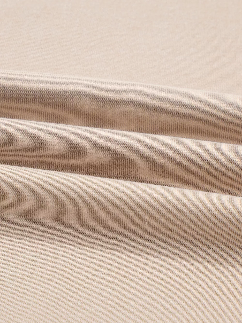 Solid Color Oversize Slit Sweatshirt and Ribbed Leggings 2pcs Set, image 10