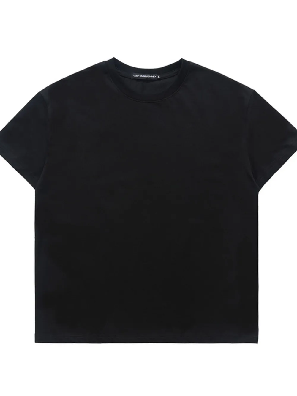 Men's Solid Color Round Neck T-Shirt, image 2