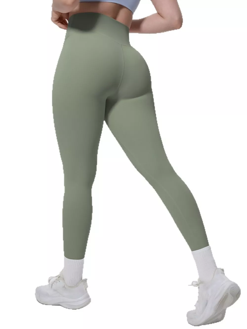 High-Waisted Seamless Active Leggings, image 4