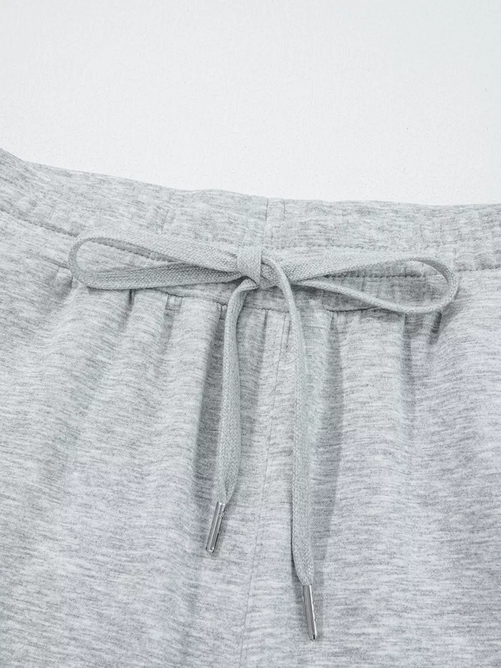 Zip Collar Long Sleeve Top and Drawstring Pants Set, image 7