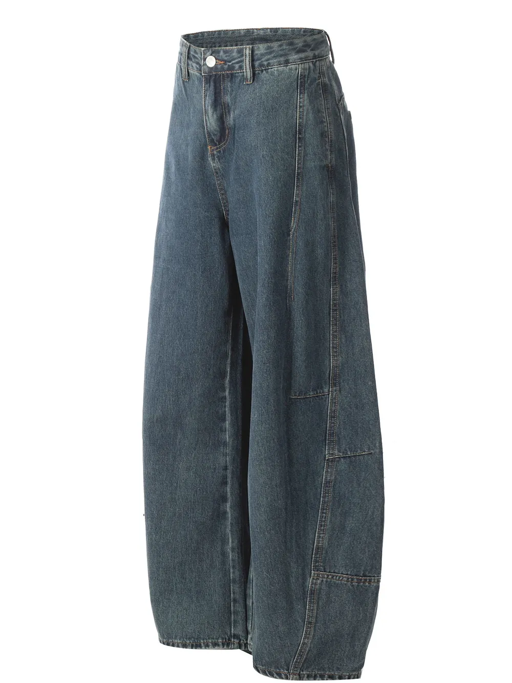 Men's Vintage Wide Leg Baggy Jeans, image 3