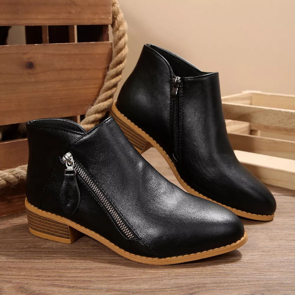 Block Heels Ankle Boots, image 15