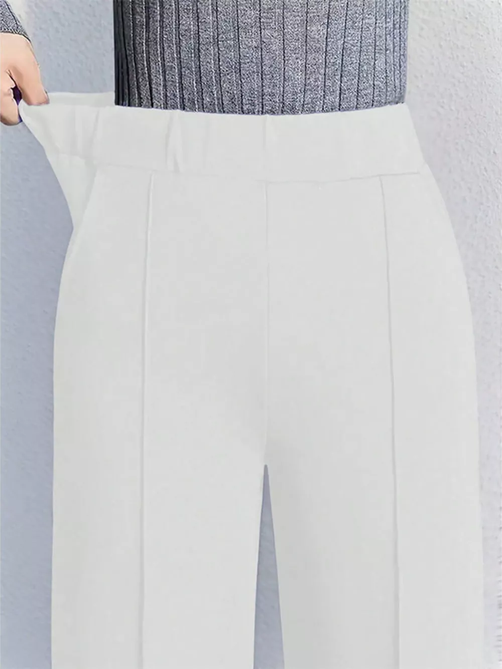 High-Waisted Wide Leg Pants, image 7