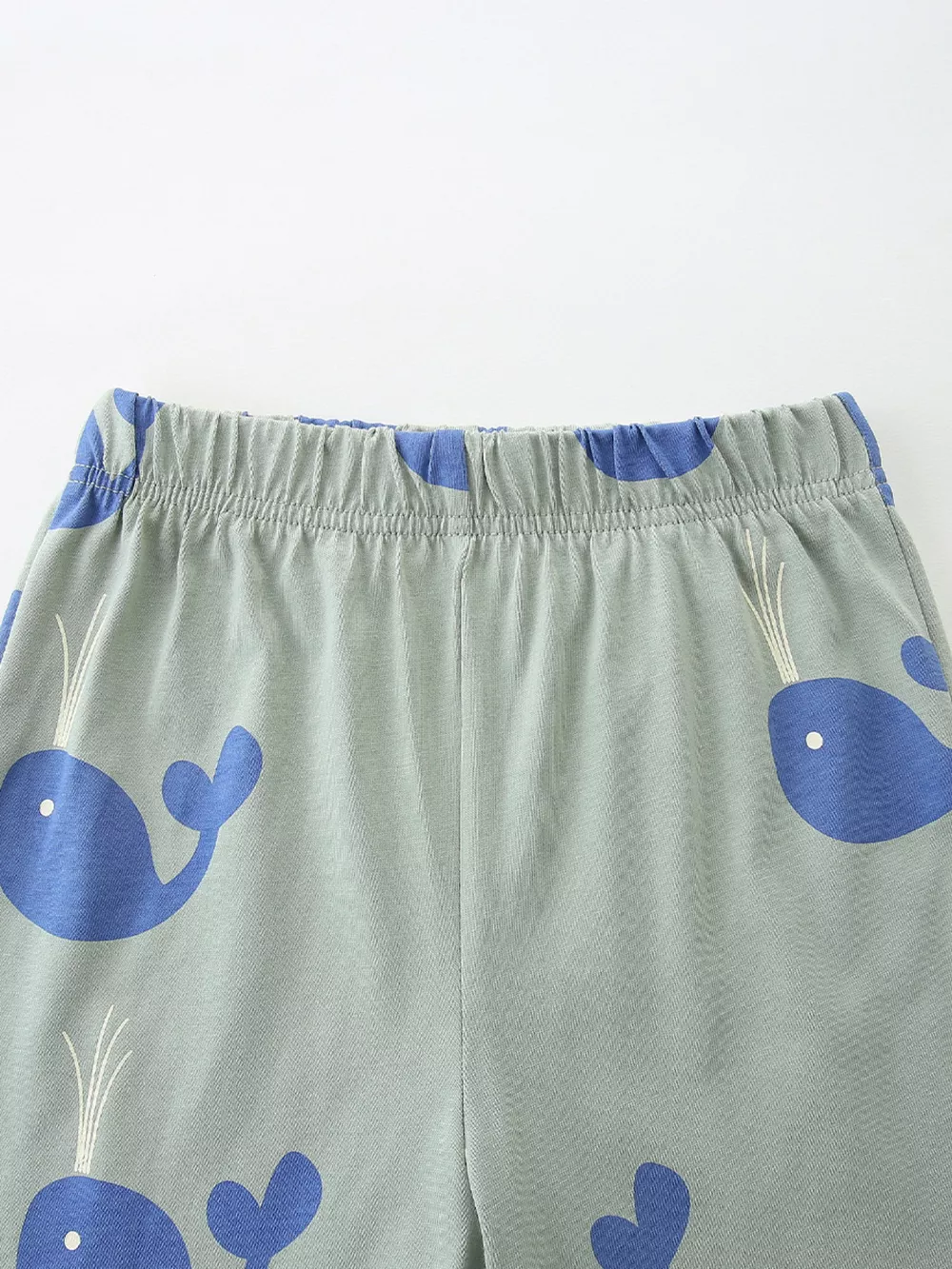 Children's Ocean Vibes Whale Embroidered Tee and Shorts Set, image 5