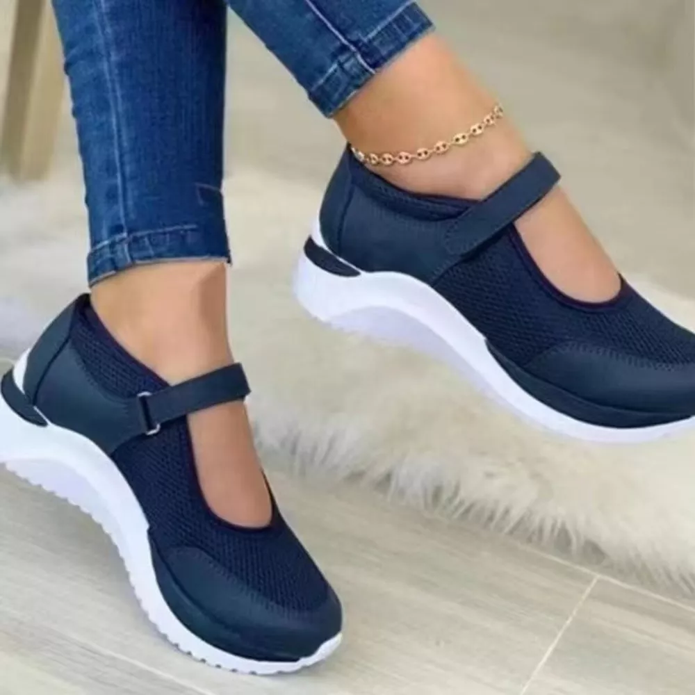 Round Toe Mesh Slip-Ons, image 5