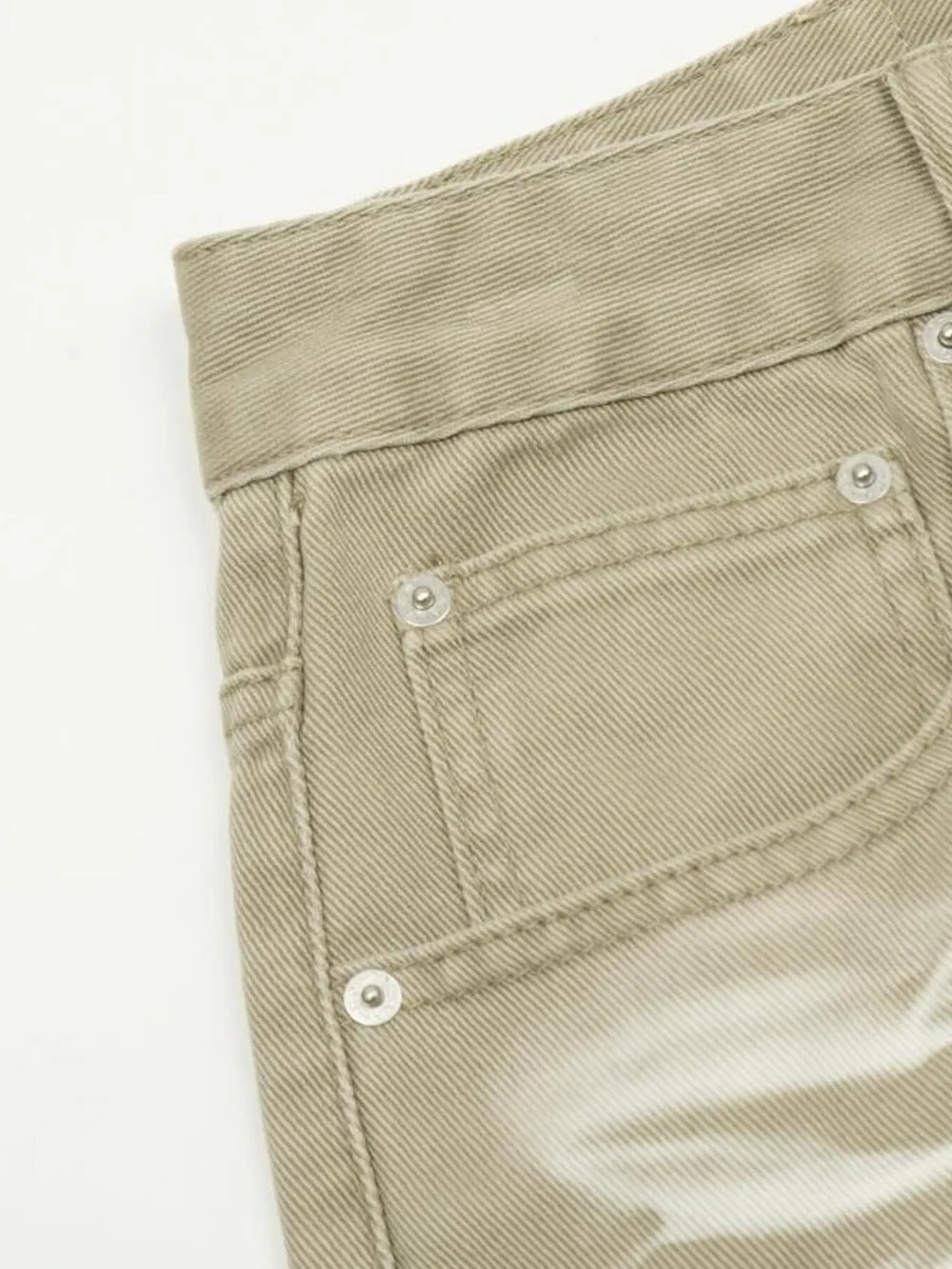 Men's Wide Leg Wash Jeans, image 9