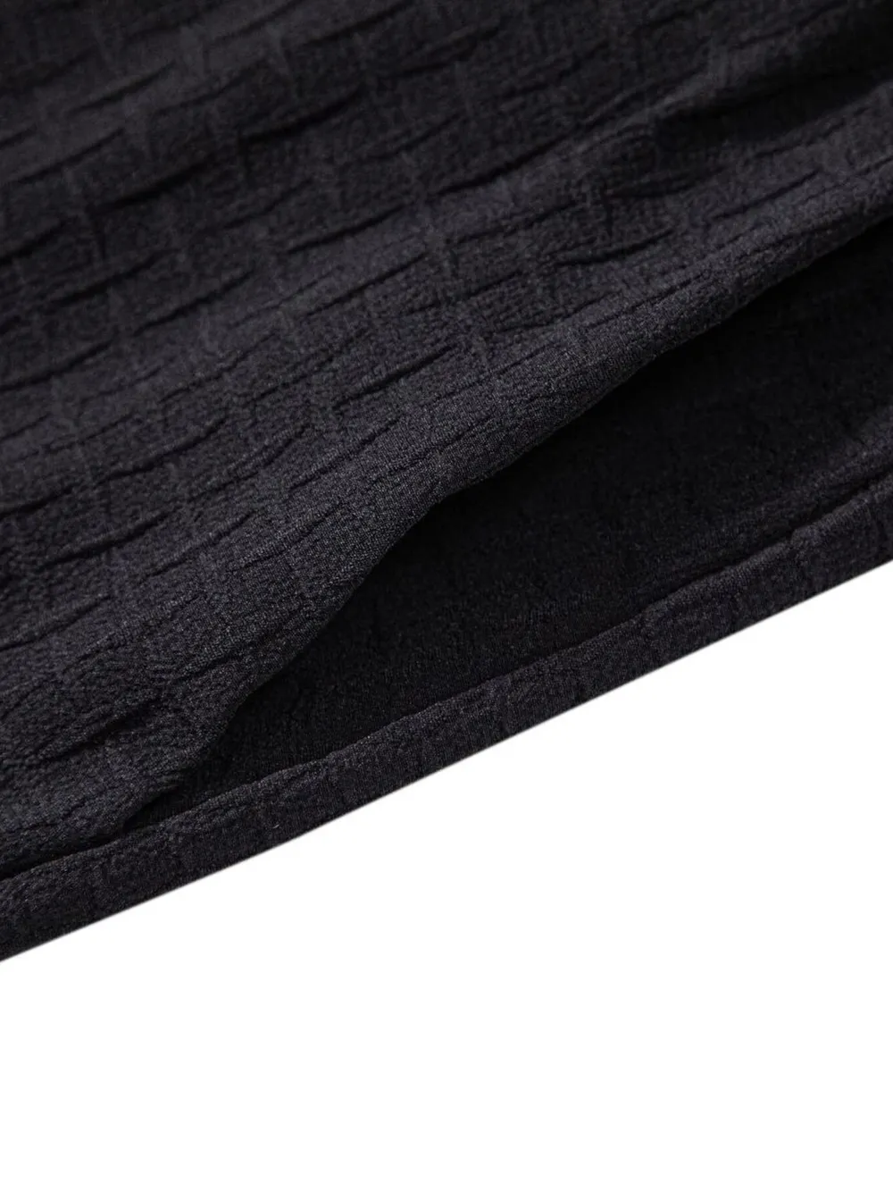 Men's Classic Textured Shorts with Elastic Waist, image 8