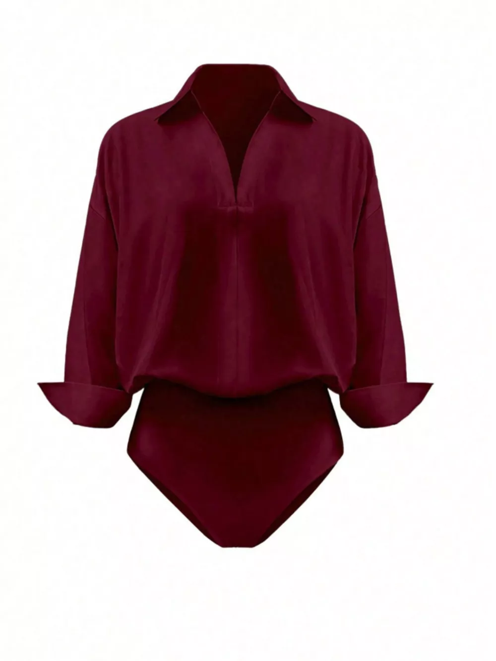 Button-Down Long Sleeve Bodysuit, image 13