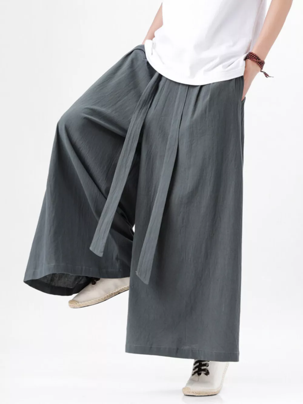 Men's Plus Size Wide Leg Pants, image 7