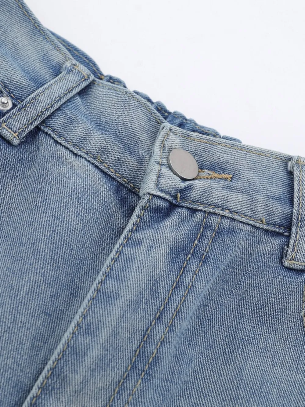 Men's High-Waist Wide Leg Relaxed Fit Jeans, image 10