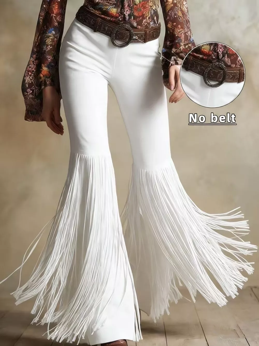 Fringe Flare Pants, image 7