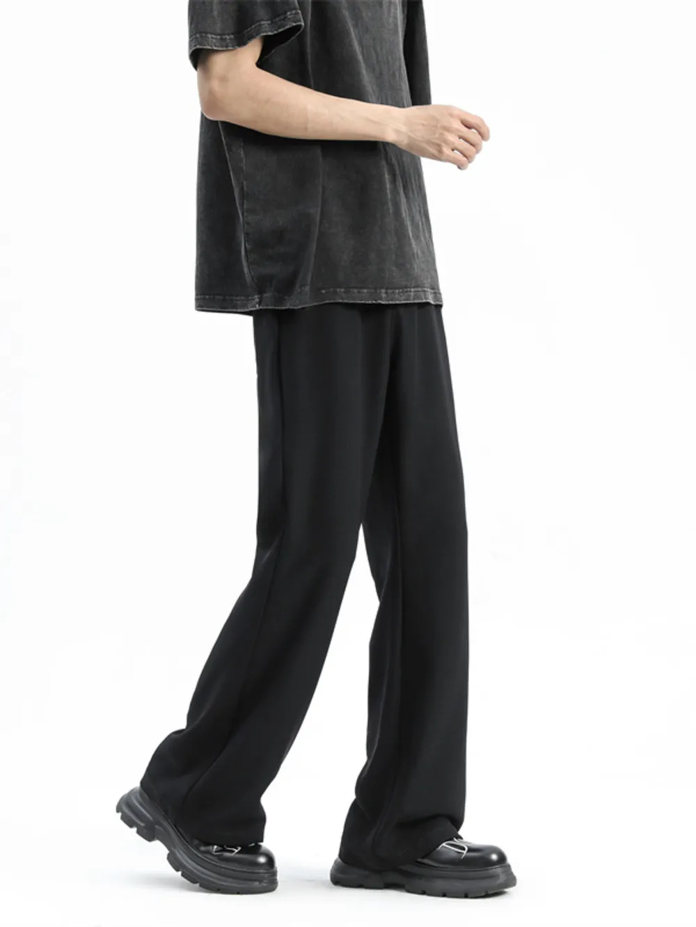Men's Full Size Loose Fit Casual Pants Plus Size