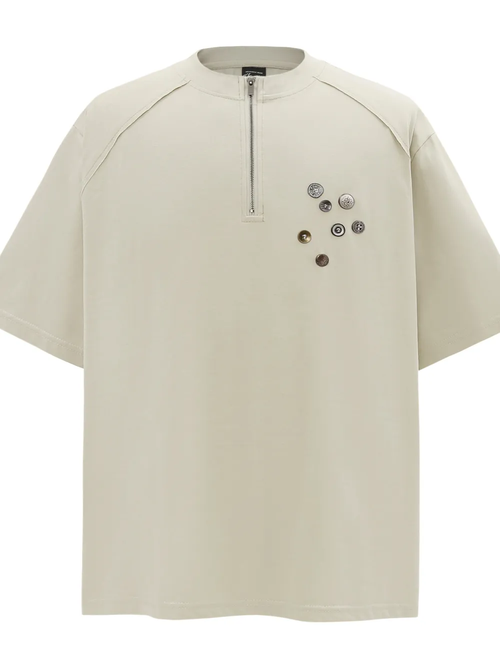 Men's Quarter-Zip Short Sleeve T-Shirt