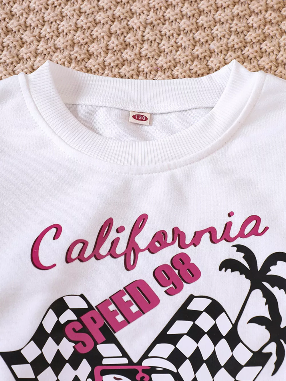 Children's Graphic Crew Neck Sweatshirt, image 4