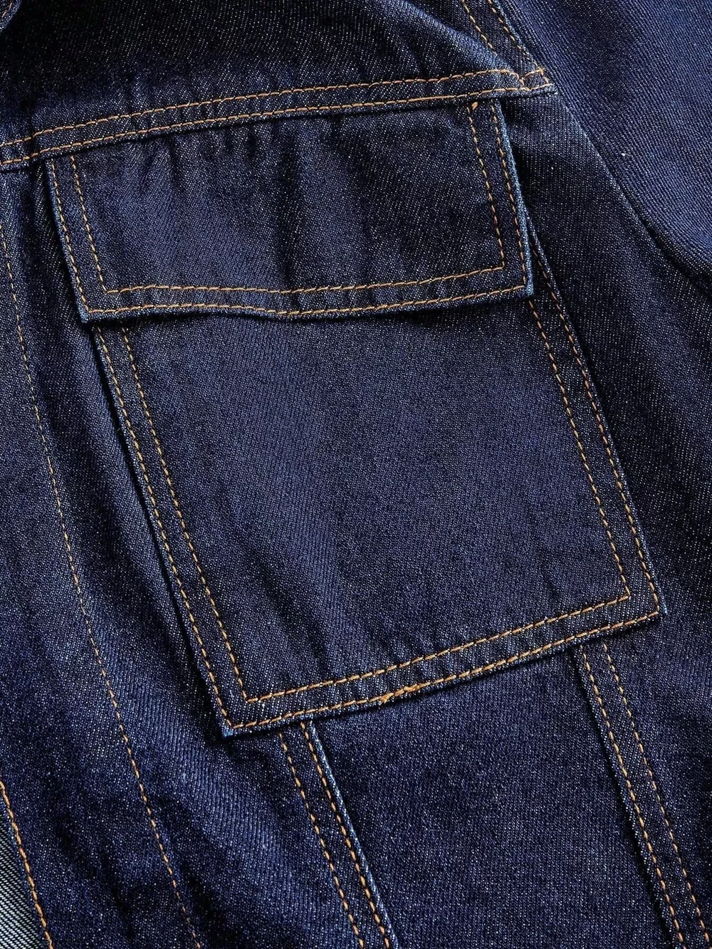 Tie Waist Long Sleeve Denim Jacket, image 3