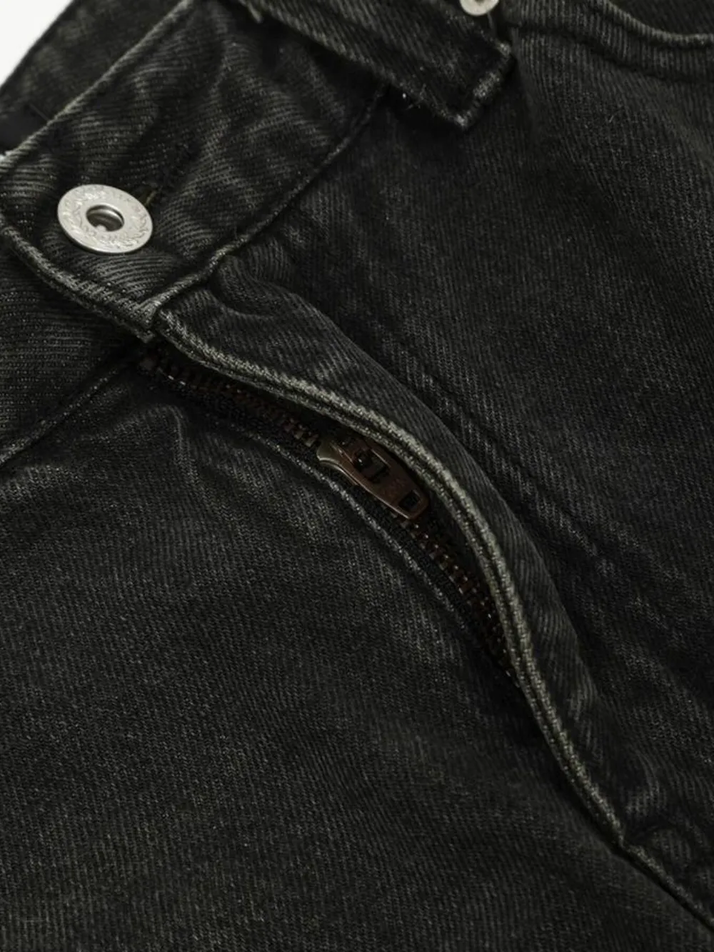 Men's Washed Wide-Leg Baggy Jeans, image 15