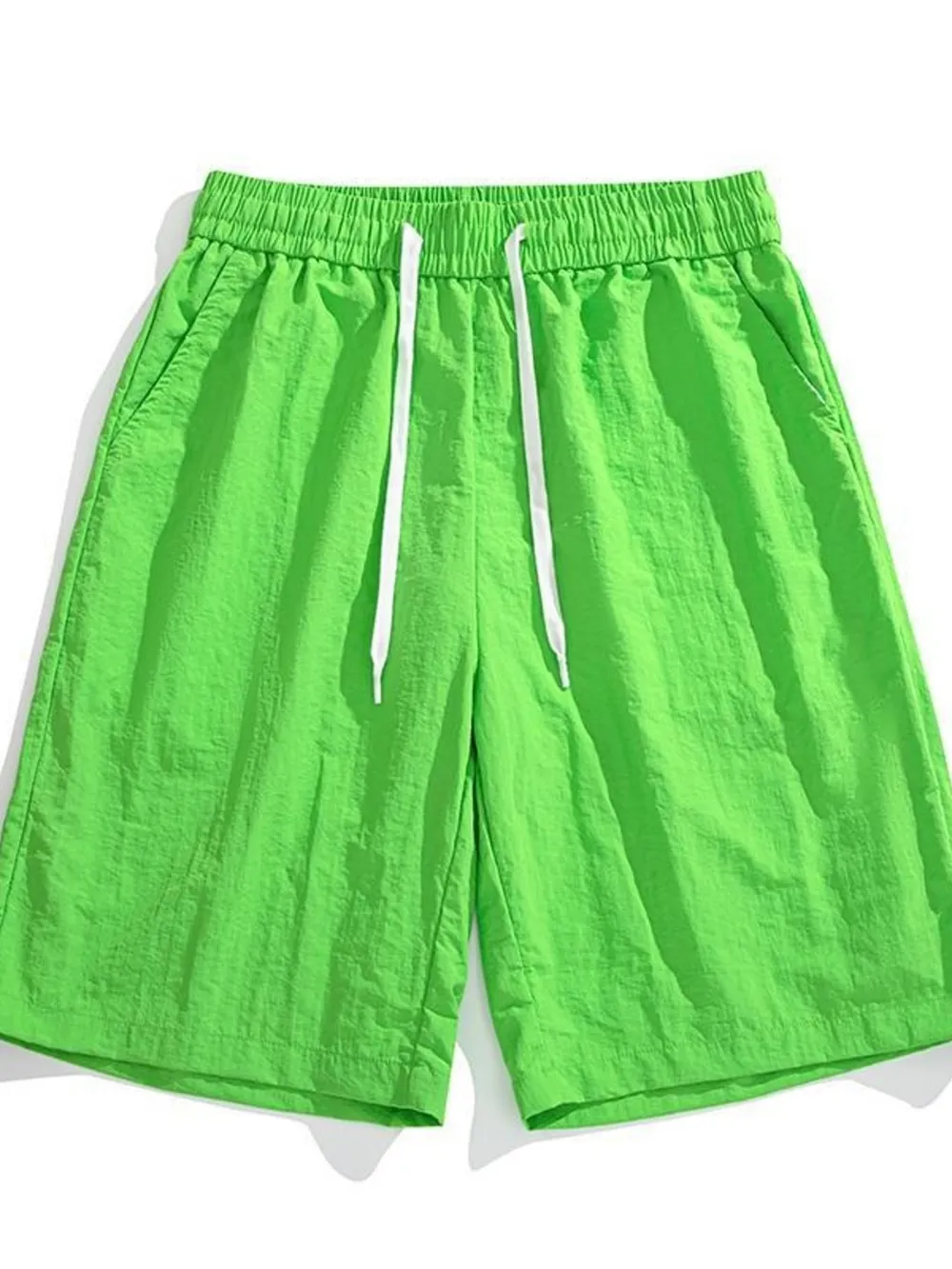 Men's Full Size Drawstring Loose Fit Shorts Plus Size, image 5