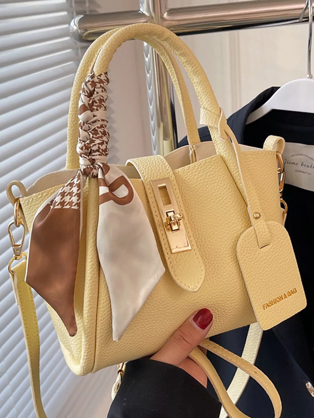 PU Leather Mini Crossbody Bag, image 5