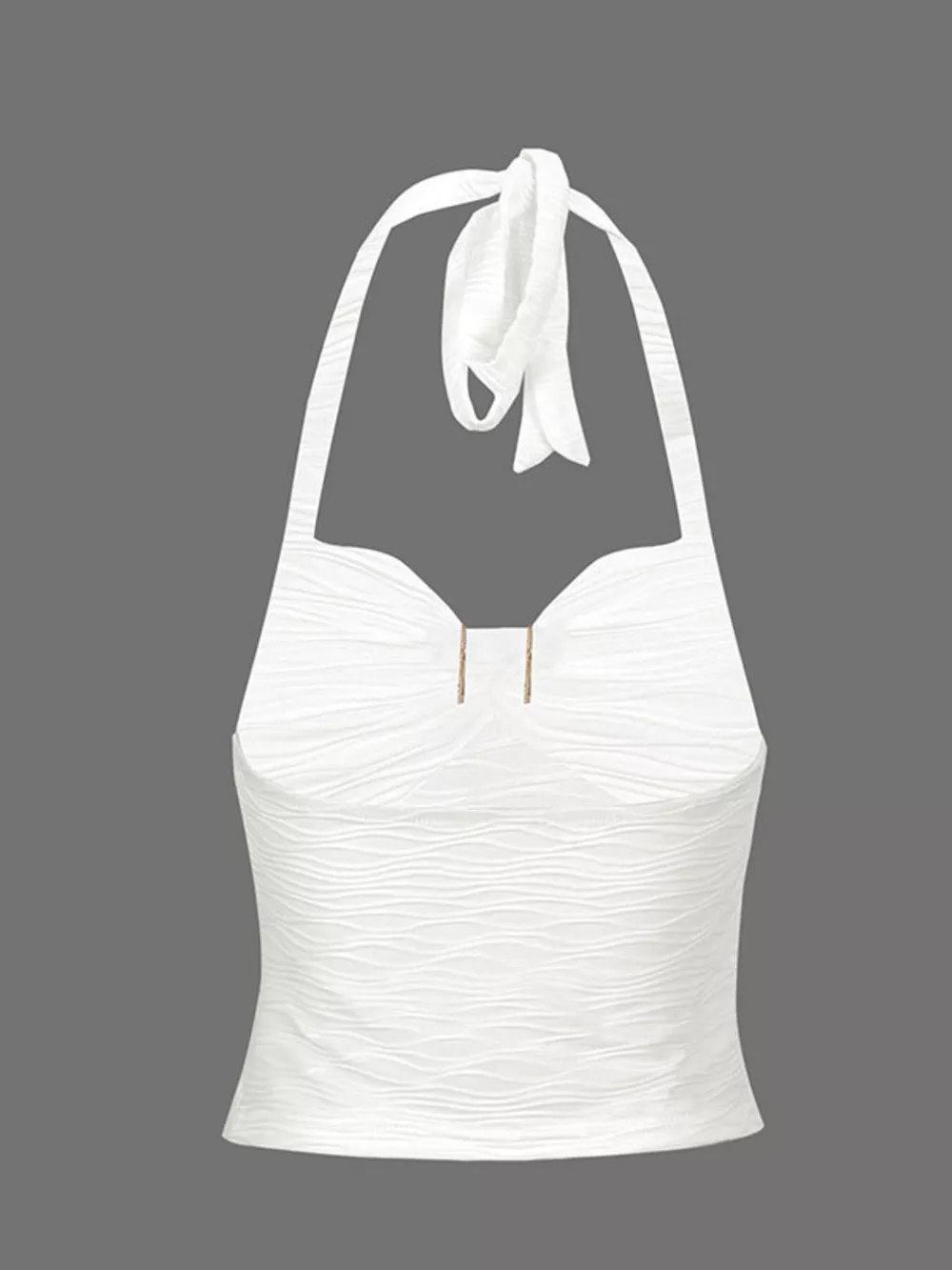 Ruched Halter Neck Cami, image 5