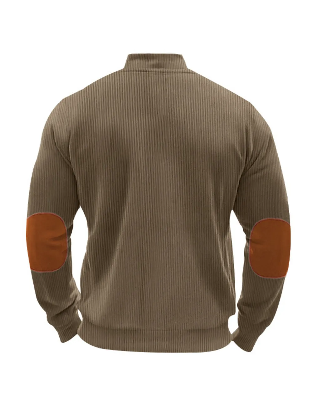 Men's Full Size Zip Up Long Sleeve Jacket Plus Size, image 12