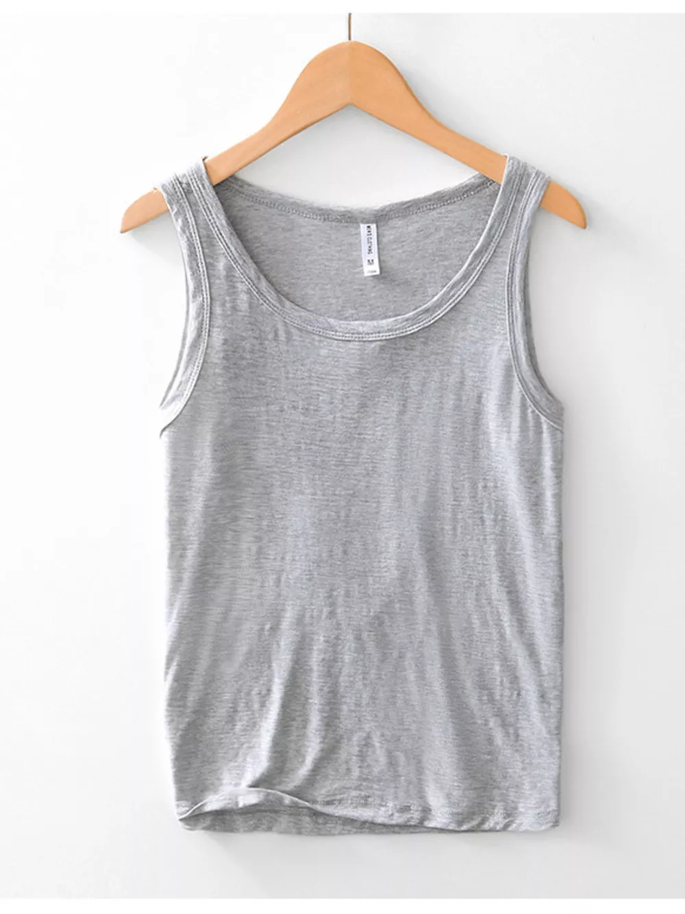 Men's Plus Size Essential Soft Cotton Tank Top, image 4