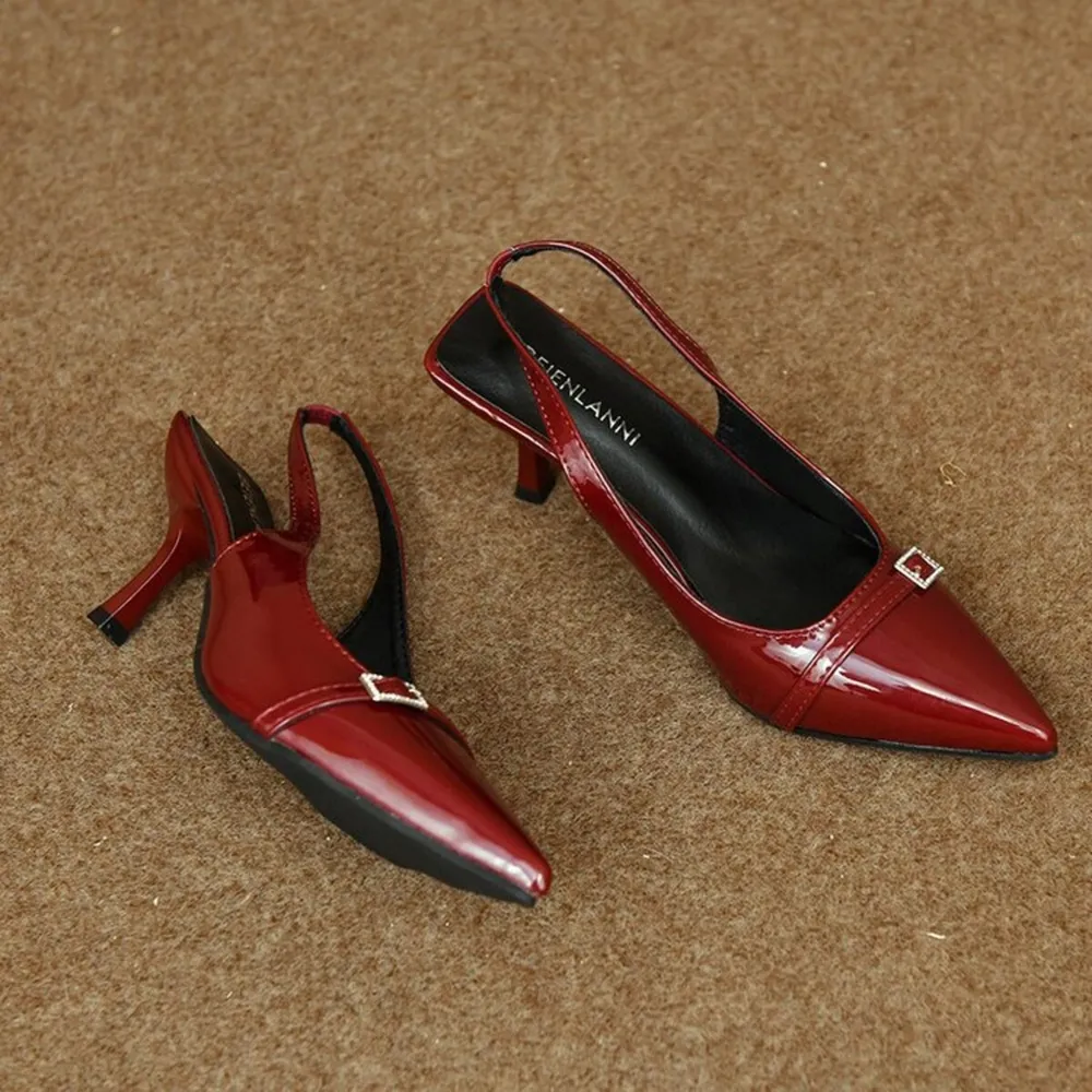 Pointed Toe Slingback Pumps, image 20