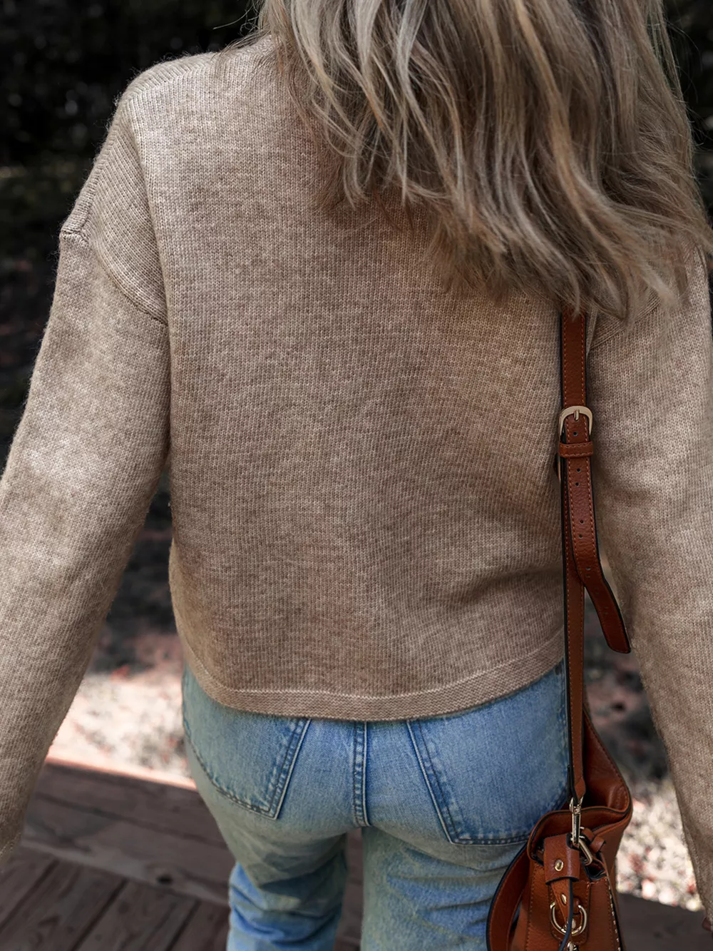 Contrast Colored Dot Detail Drop Shoulder Sweater, image 3