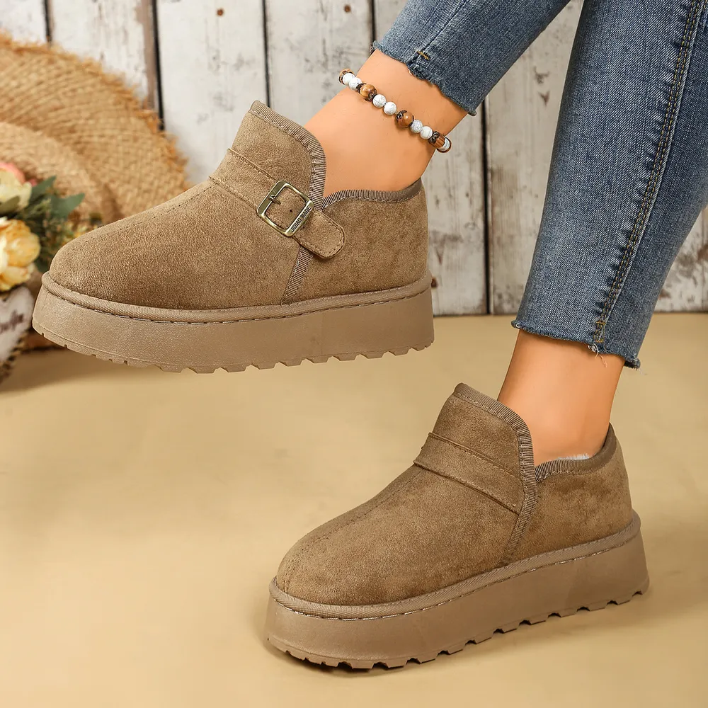 Round Toe Platform Boots, image 3