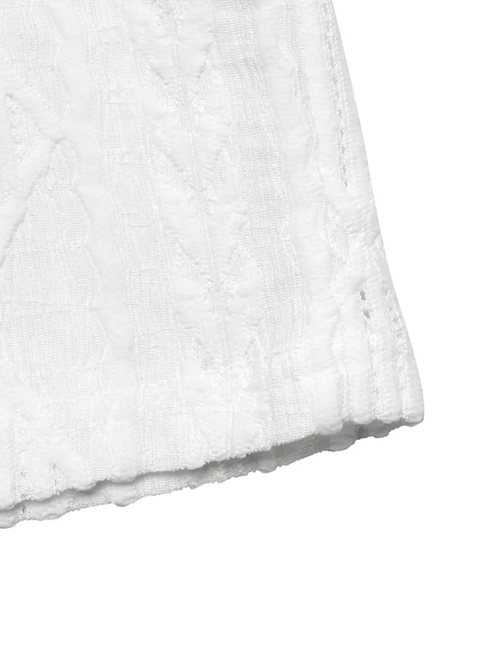 Textured Bow Back Knit T-Shirt, image 9