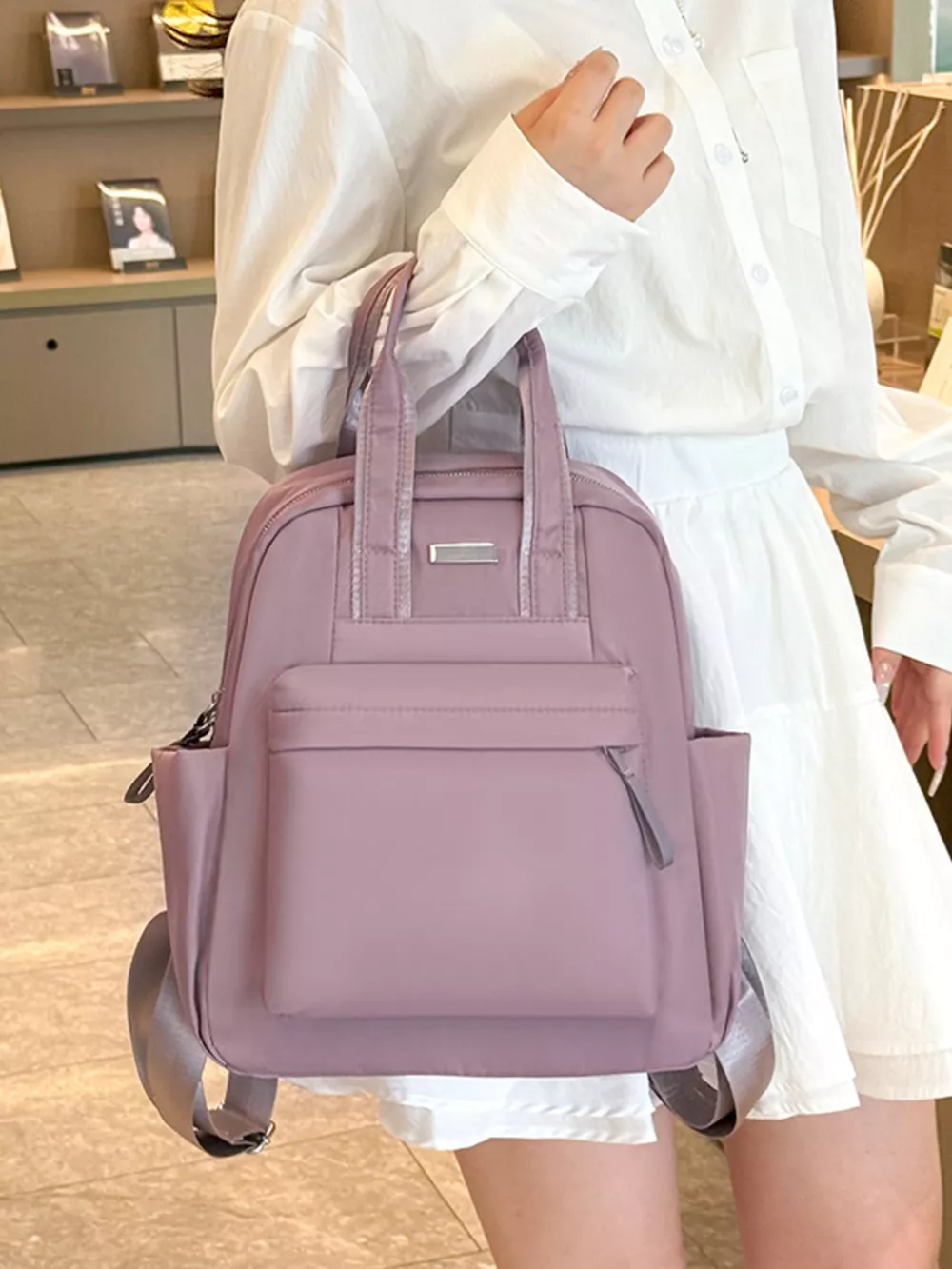 Lightweight Adjustable Backpack Bag, image 3