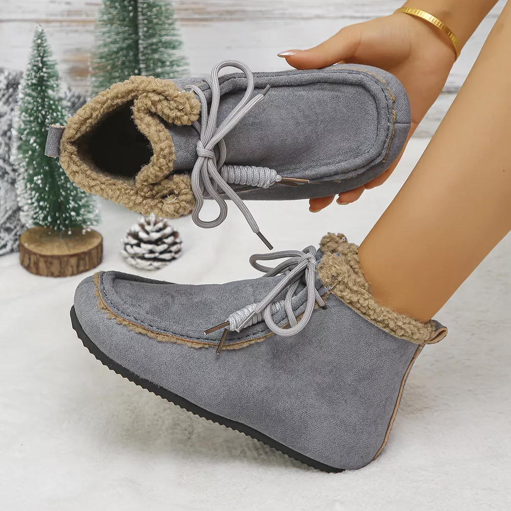Plush Lined Ankle Boots, image 3