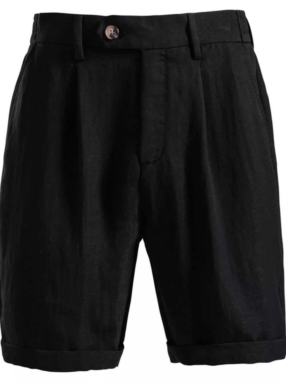 Men's Pleated Shorts with Pockets, image 5
