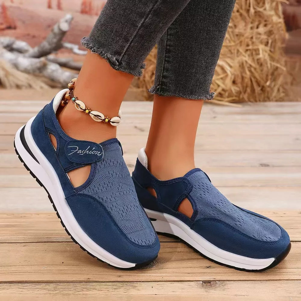 Breathable Mesh Velcro Shoes, image 15