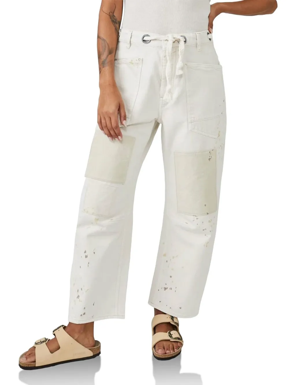 Washed Wide Leg Jeans, image 14