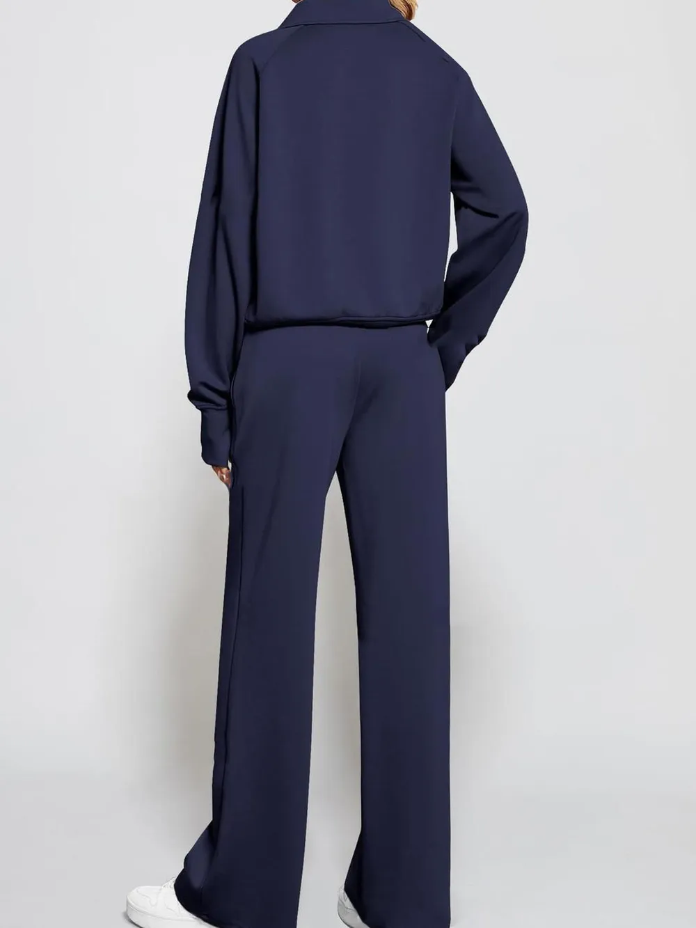 Half Zip Long Sleeve Top and Pants Set, image 20
